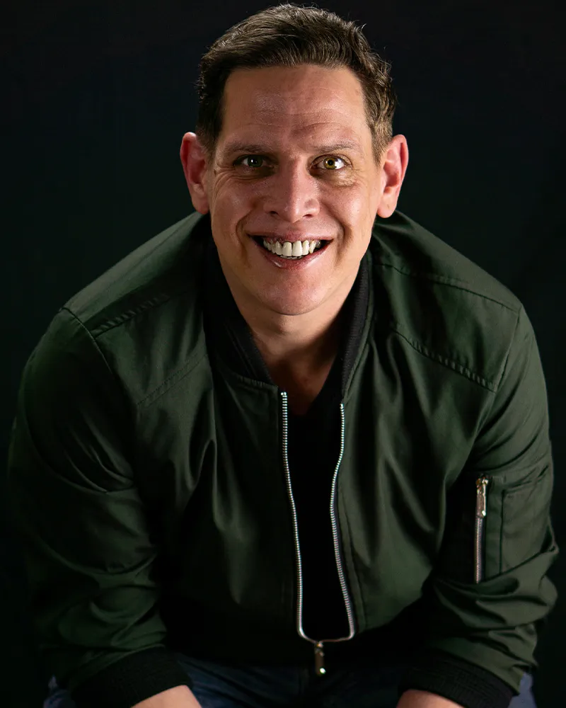 TJ Hudson Comedian Headshot